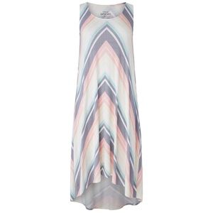 Torrid Maxi Handkerchief Chevron Pastel Dress Summer Sundress Torrid 1 US 14/16